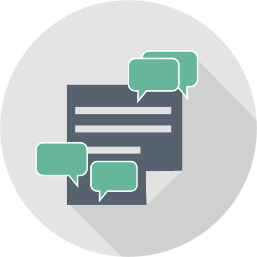 訊息的回應變多