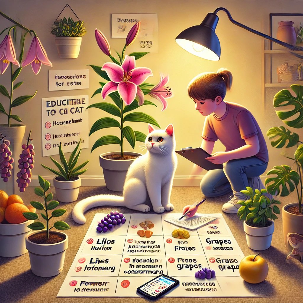 淺談貓咪的禁忌，貓咪不能碰的植物、水果、食物